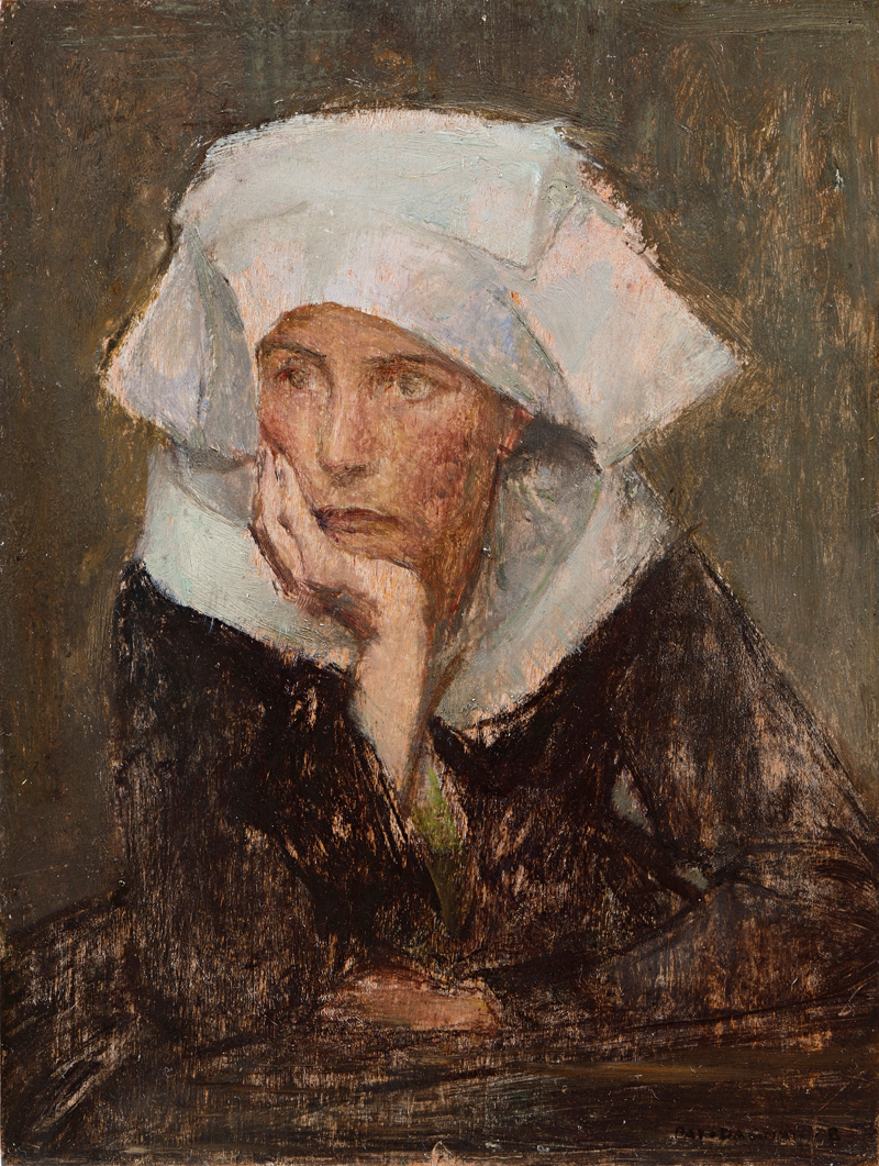 Bretonne pensive