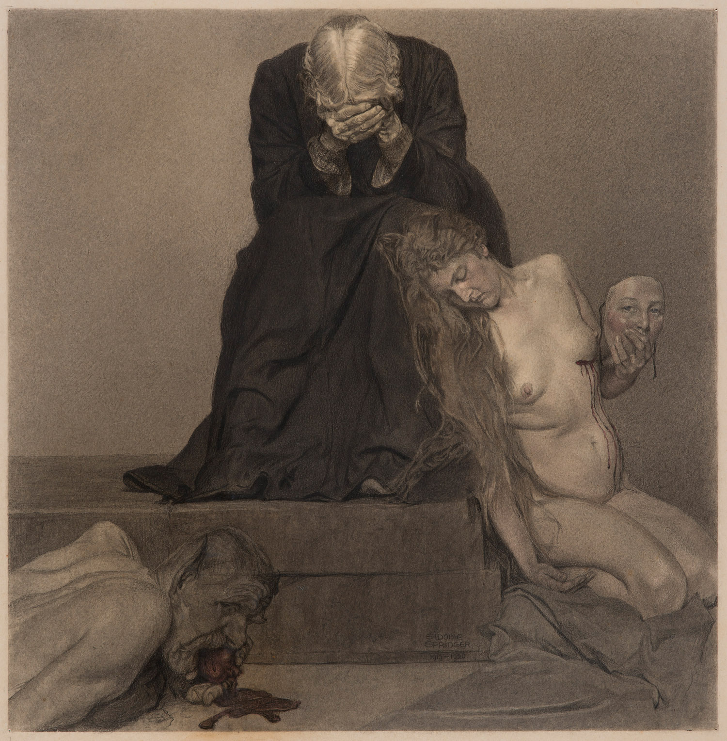 "Prise de conscience douloureuse", 1919 - 1920